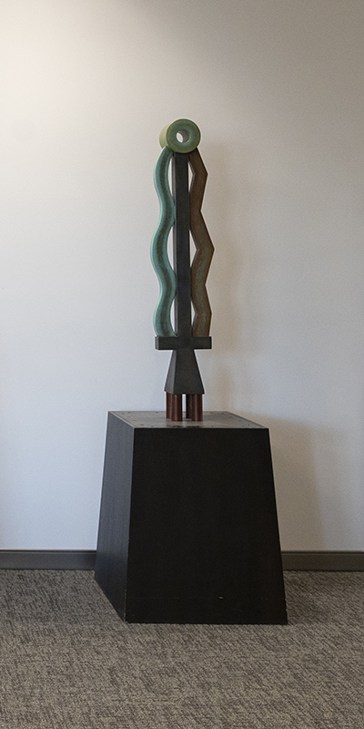 Heartstrong 2012 sculpture by Jeffrey Maron